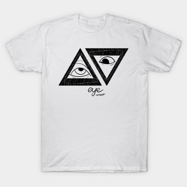 Eye contact T-Shirt by Izzzzman